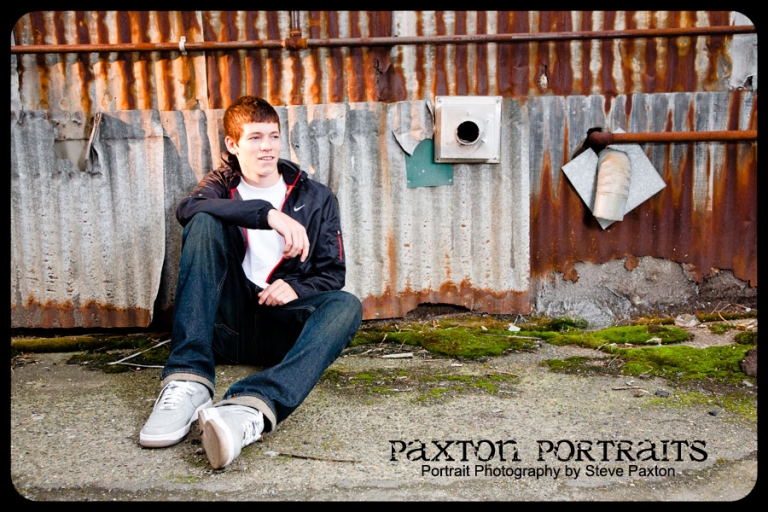 Urban Senior Portraits in Everett, Washington - Steve Paxton