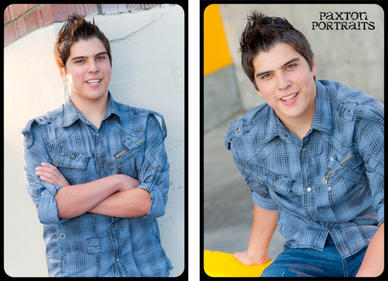 Senior Portraits in Downtown Everett - Paxton Portraits Photography