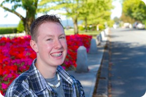 Senior Pictures in Everett, Washington at Grand Avenue Park