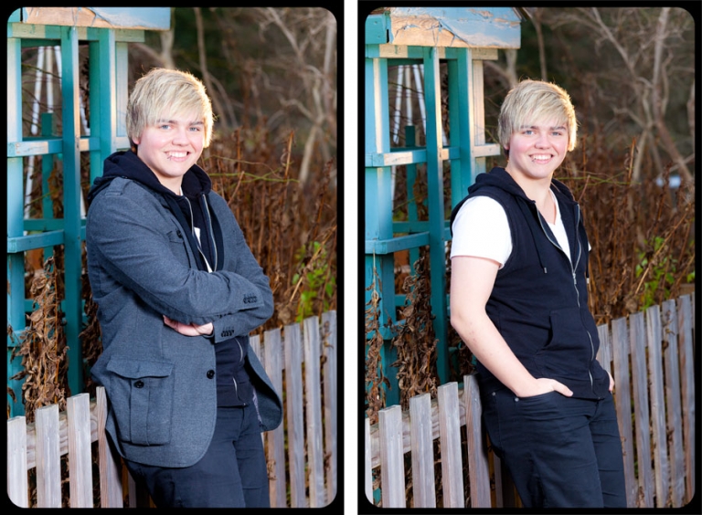 Winter Senior Portraits in Marysville, Washington