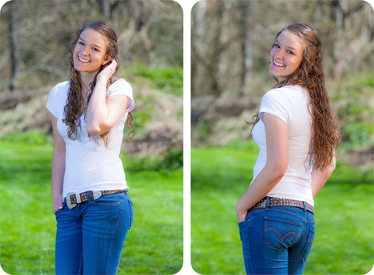 Senior Portraits for Girls in Marysville, Washington