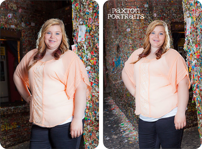 Have My Senior Portraits Taken at the Gum Wall in Seattle, WA
