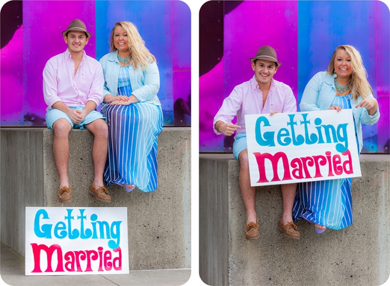 Engagement Photos at Downtown Seattle, Washington