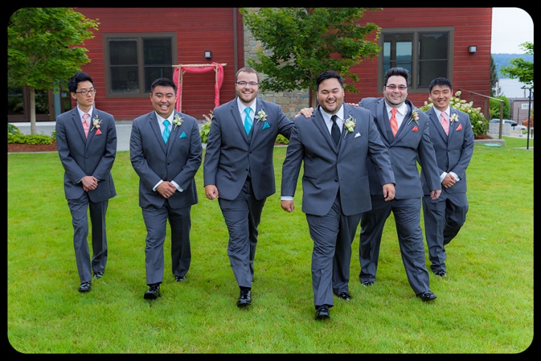 Groom Meets His Bride Before Wedding At Rose Hill Community  Center