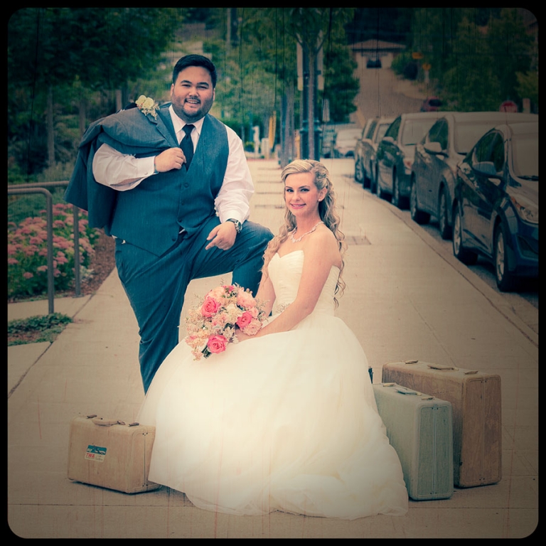 Vintage Wedding Photography at Rose Hill Community Center