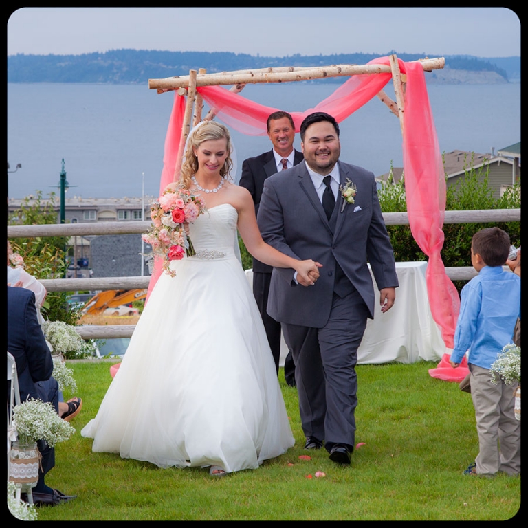 Wedding Photography in Mukilteo at Rose Hill Community Center