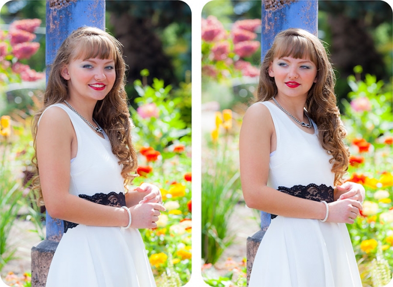 Senior Portraits for Girls in Everett, Washington - Vintage Look