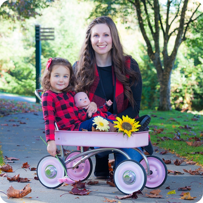 Family Portraits - Mother - 2 - Year Old Daughter in Marysville