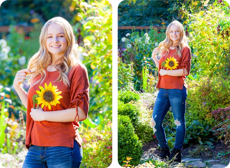 Senior Pictures in Marysville, Washington for Girls