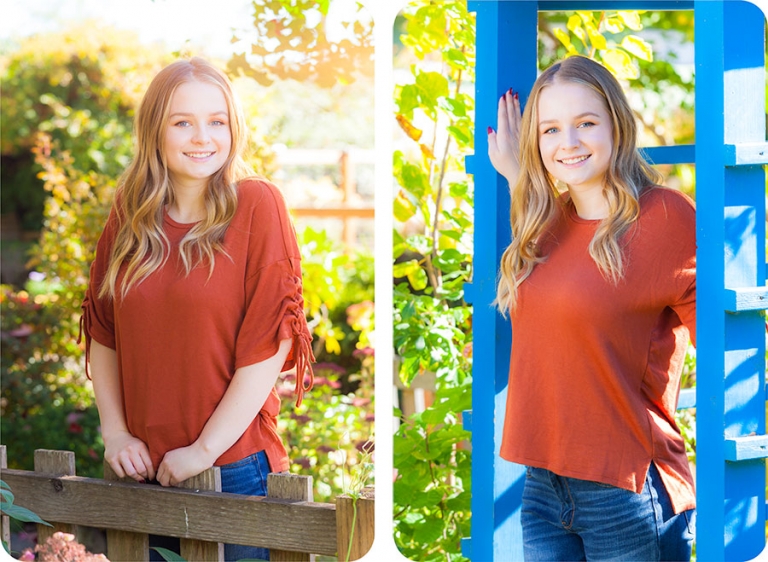 Senior Portraits in Marysville for Girls